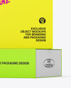 Two Paper Boxes Mockup