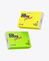 Two Paper Boxes Mockup
