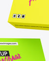 Two Paper Boxes Mockup