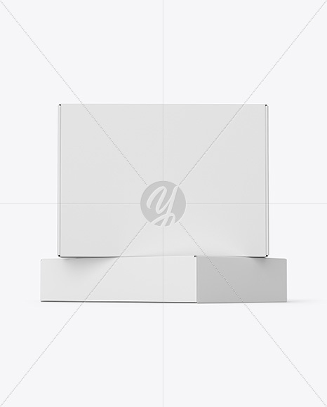 Two Paper Boxes Mockup