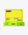 Two Paper Boxes Mockup