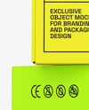 Two Paper Boxes Mockup