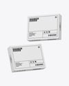 Two Paper Boxes Mockup