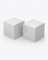 Two Paper Boxes Mockup