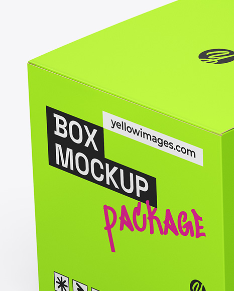 Two Paper Boxes Mockup
