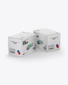 Two Paper Boxes Mockup