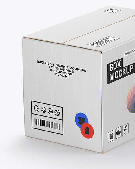Two Paper Boxes Mockup