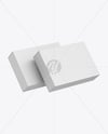Two Paper Boxes Mockup