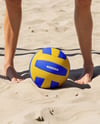Two Women Wearing Beach Volleyball Uniform Mockup