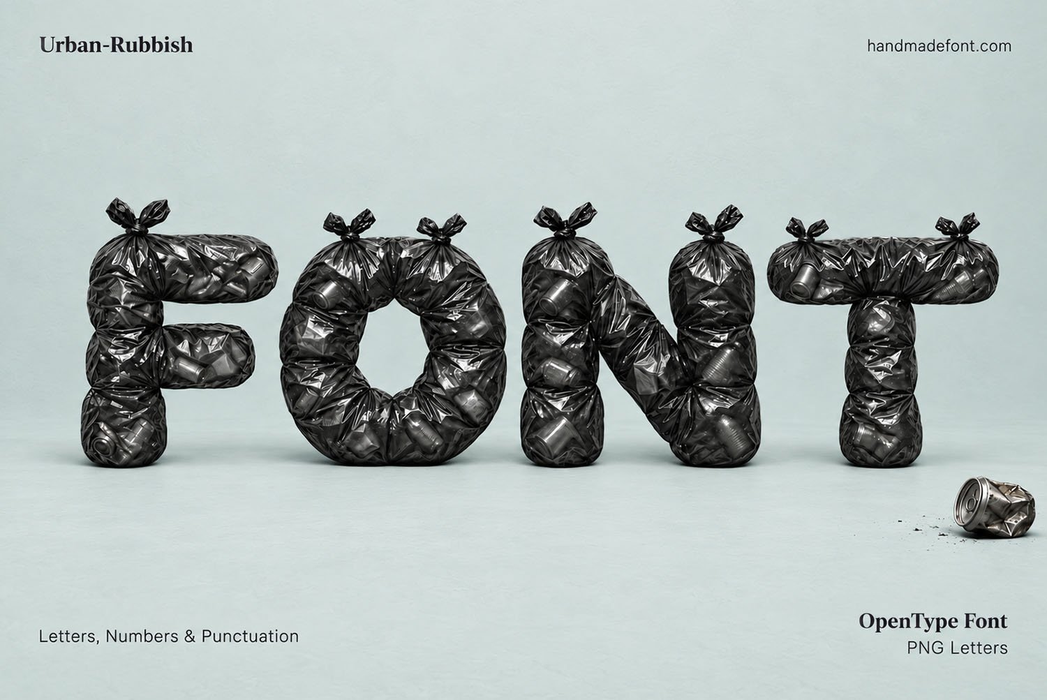 Urban Rubbish Font