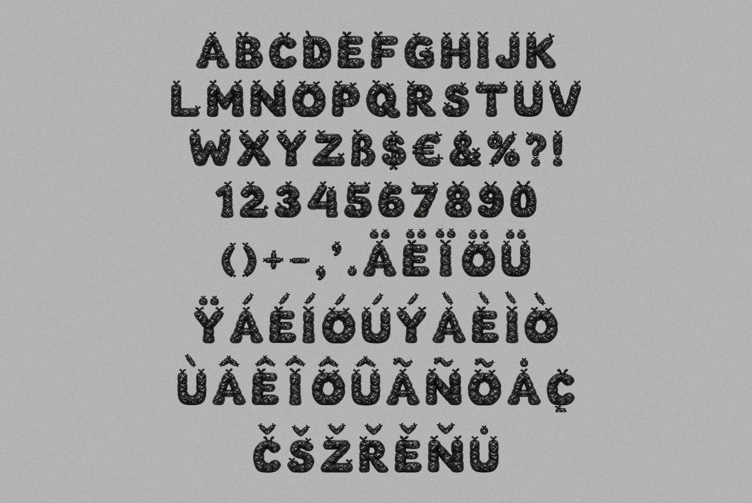 Urban Rubbish Font