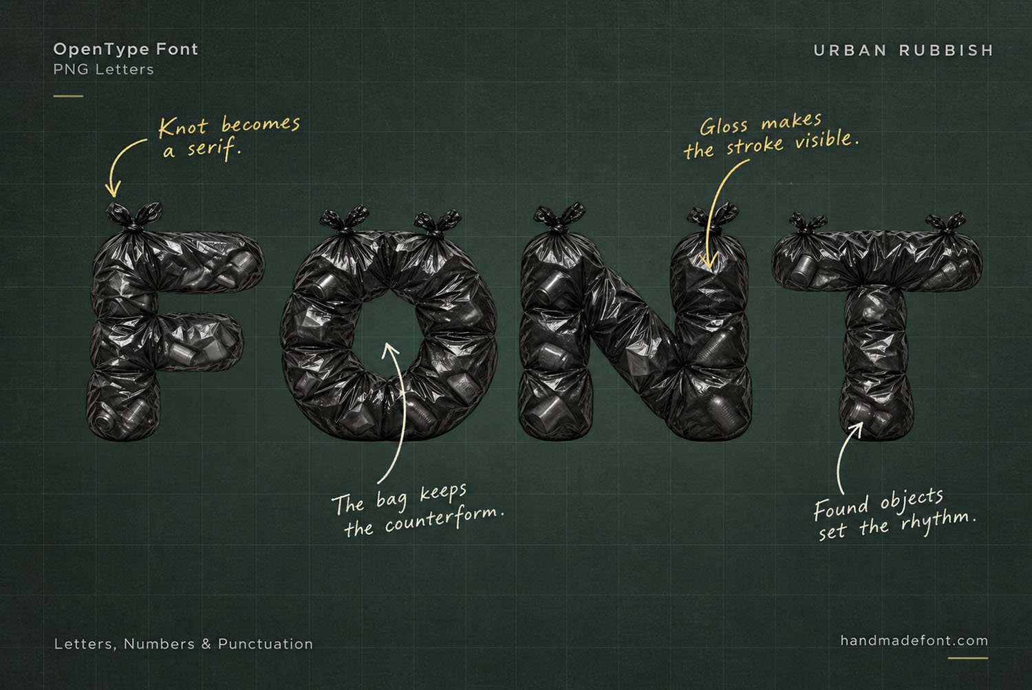 Urban Rubbish Font