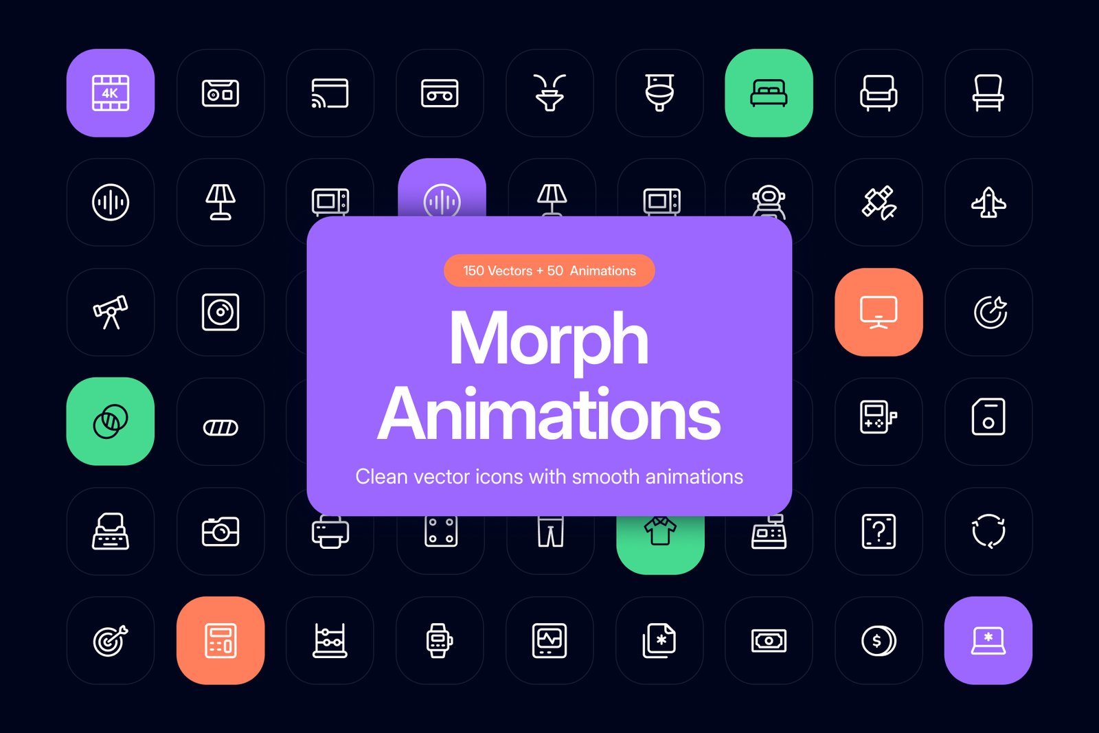 User Interface Animated Icons