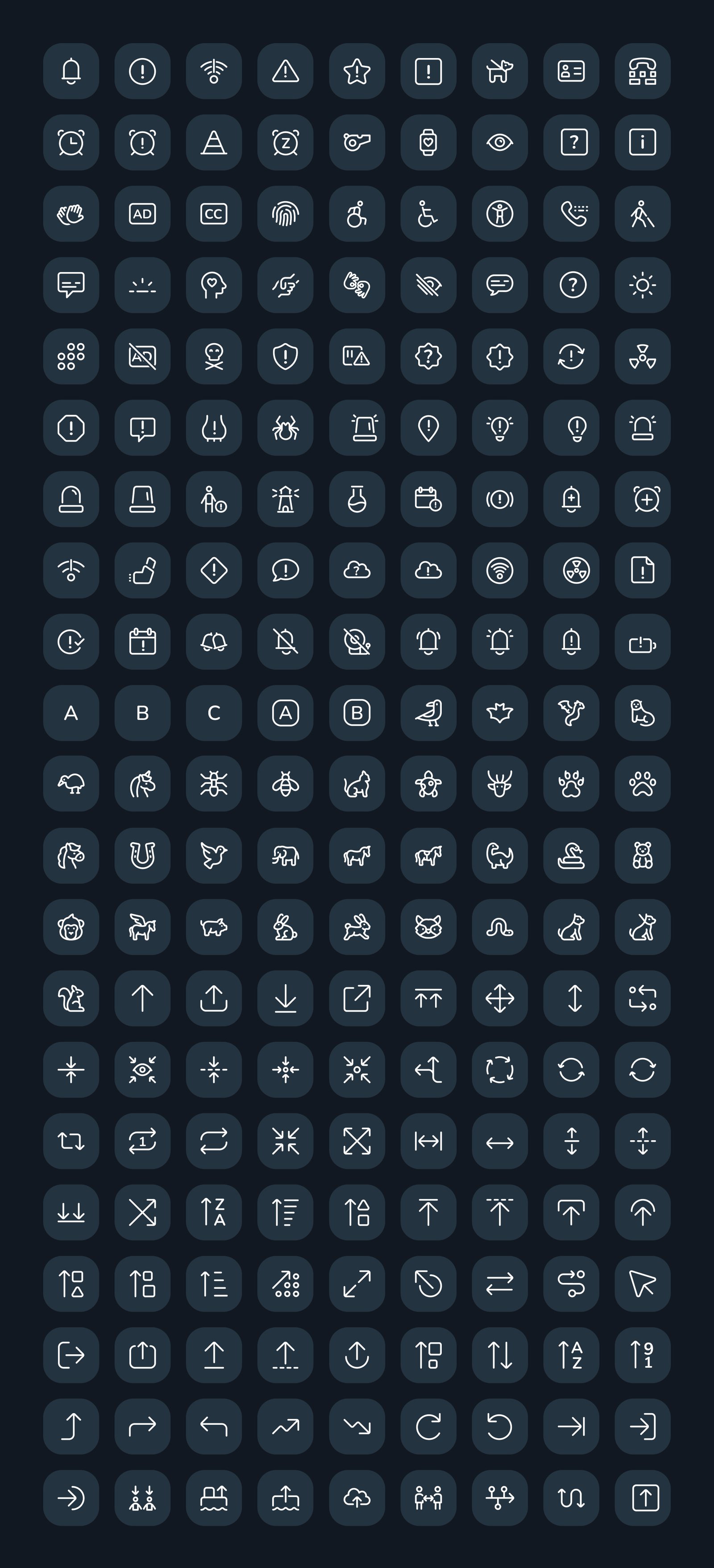 User Interface Icons Bundle