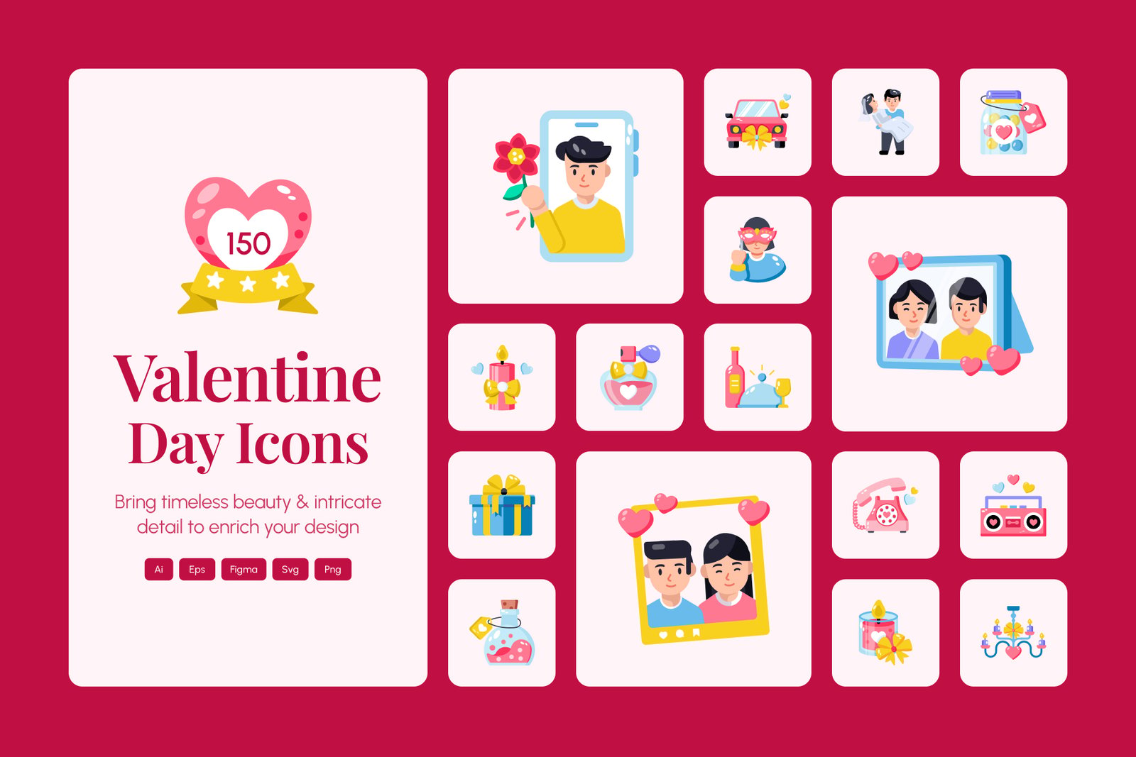 Valentine Day Icons
