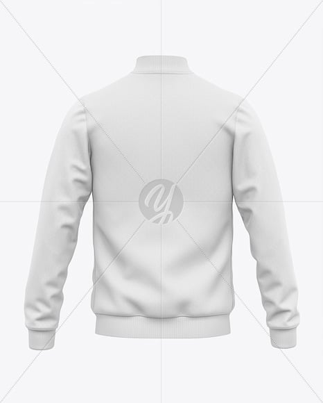 Varsity Jacket with Leather Sleeves