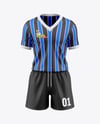 Vintage Sport Kit Mockup - Front View