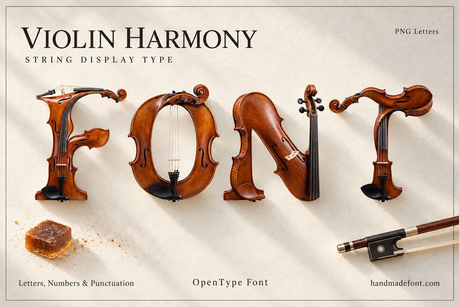 Violin Harmony Font