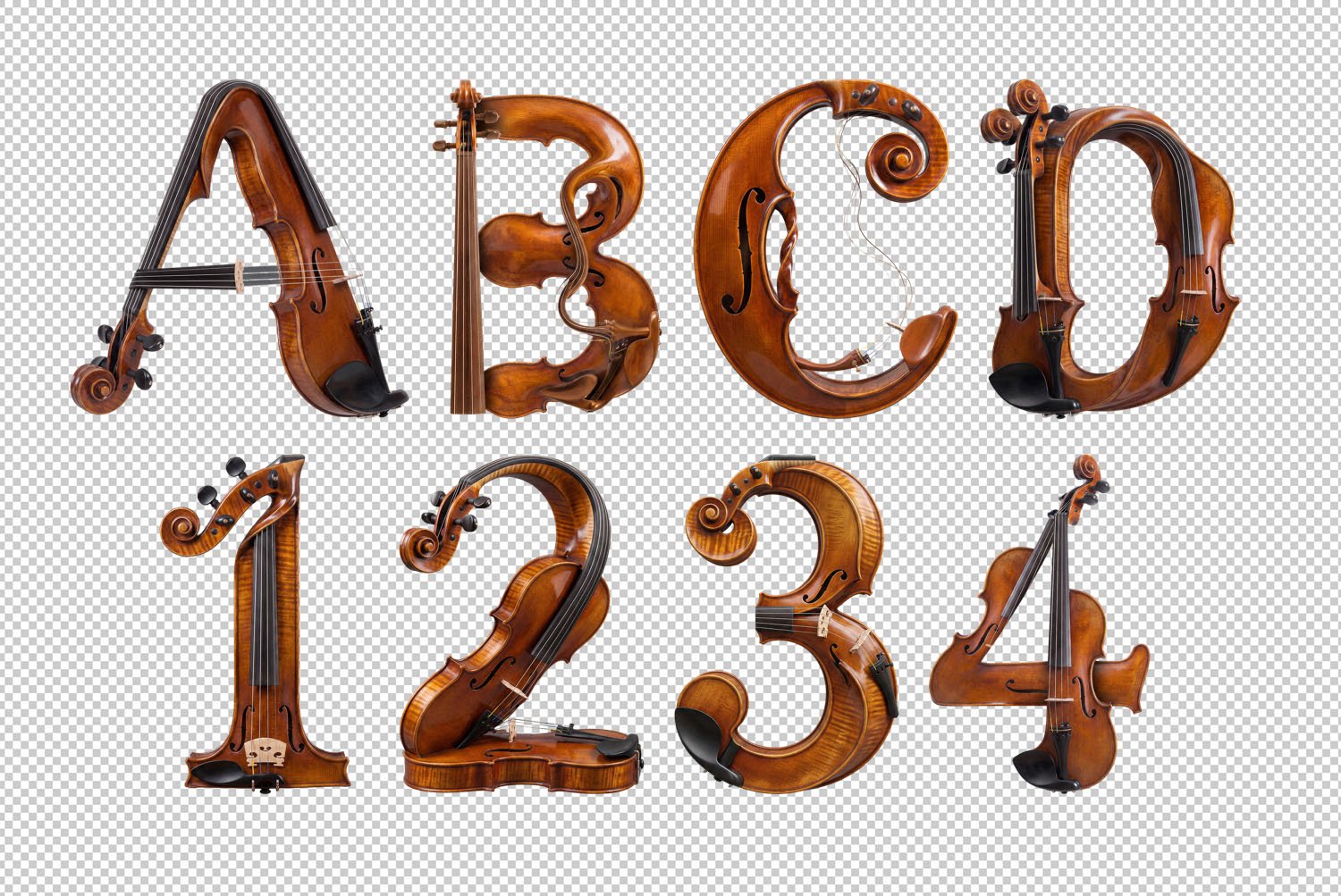 Violin Harmony Font