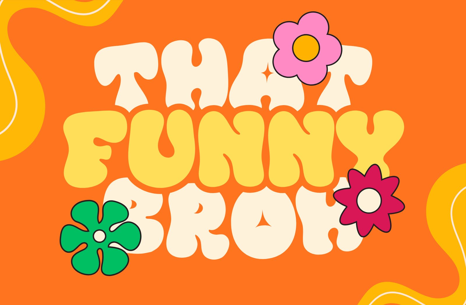 Wacky – Retro Bubble Display Font