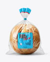 Wheat Sourdough Bread Package Mockup