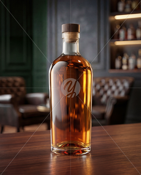 Whiskey Bottle Mockup