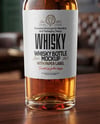 Whiskey Bottle Mockup