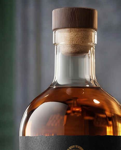 Whiskey Bottle Mockup