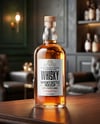 Whiskey Bottle Mockup