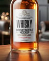 Whiskey Bottle Mockup