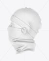Winter Hat & Neck Gaiter Mockup - Side View