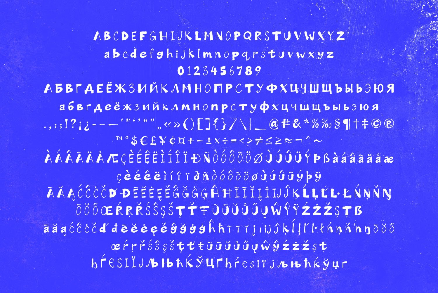 Wobbly Hand Font