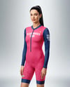 Woman Wearing Cycling Suit Mockup