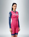 Woman Wearing Cycling Suit Mockup