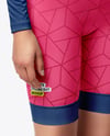 Woman Wearing Cycling Suit Mockup