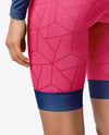 Woman Wearing Cycling Suit Mockup