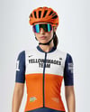 Woman Wearing Full Cycling Kit Mockup