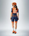 Woman Wearing Full Cycling Kit Mockup