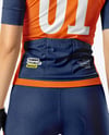 Woman Wearing Full Cycling Kit Mockup