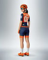 Woman Wearing Full Cycling Kit Mockup