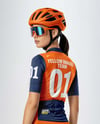Woman Wearing Full Cycling Kit Mockup