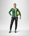 Woman Wearing Full Handball Goalkeeper Kit Mockup