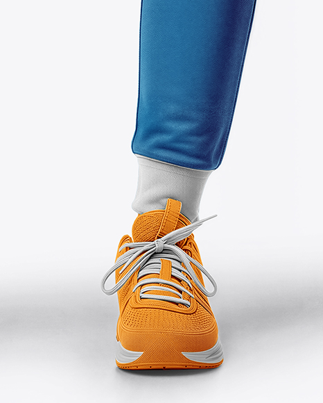 Woman Wearing Full Handball Goalkeeper Kit Mockup