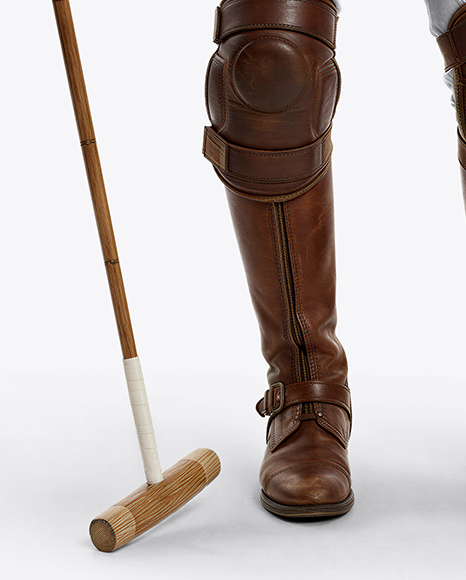 Woman Wearing Full Polo Kit Mockup