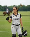 Woman Wearing Full Polo Kit Mockup