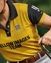 Woman Wearing Full Polo Kit on Horse Mockup