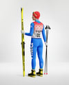 Woman Wearing Full Ski Kit Mockup