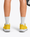 Woman Wearing Padel Tennis Uniform Mockup