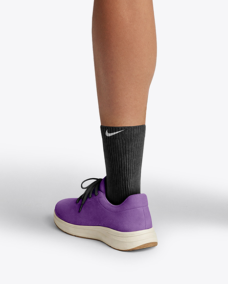 Woman Wearing Running Kit Mockup