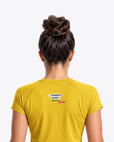 Woman Wearing Squash Uniform Mockup